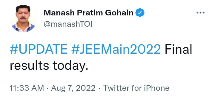 JEE Main Session 2 Result Release 2022 
